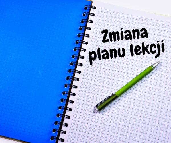 Zmiana planu lekcji – SP8 Malbork